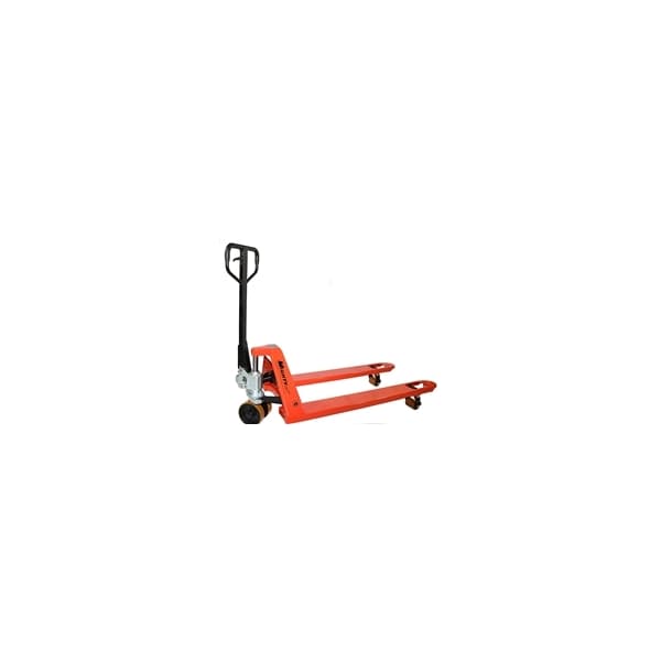 ML55N HD Premium Pallet Jack Truck, Poly Nylon Wheels, 50" Height,